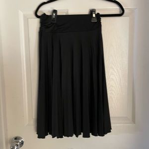 Black skirt